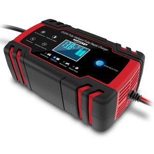 Bonne apparence 8A écran LCD chargeur de batterie intelligent voiture 12V <span class=keywords><strong>automobile</strong></span> et moto chargeur de batterie universel - Product Image 6
