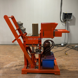 Hidrolik yarı otomatik kil tuğla yapma makinesi çok fonksiyonlu tuğla makinesi toprak tuğla blok şekillendirme makinesi - Product Image 4