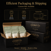 Sacs d'emballage personnalisés à fermeture éclair avec finition douce au toucher pour bonbons, snacks, biscuits et gâteaux – Sachets stand-up