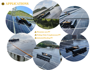 Robot de Limpieza de Paneles Solares Inteligente LEOPARRDUST LD-X6 con Protección Anticaídas para una Limpieza Eficiente - Product Image 3