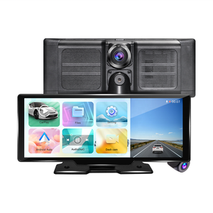Portable sans fil <span class=keywords><strong>Apple</strong></span> CarPlay autoradio 10.26 "Carplay écran Android Auto GPS Navigation 4K Dash Cam enregistreur - Product Image 1