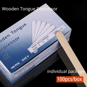 Disposable Wooden Tongue Depressor Sterile Single <b>Paper</b> Pack for <b>Tattoo</b> Medical Cleaning Equipment - Product Image 6