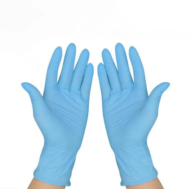 Double Nitrile Coated Gloves Nitrile Gloves Without Manufacturers Nitrile Glove South Africa