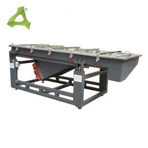 Butiran karet layar bergetar persegi panjang, mesin penyaring pasir bergetar CIP kayu penyaring plastik vibrator - Product Image 3