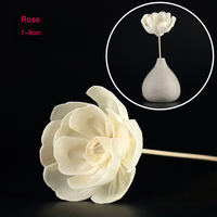 Assortiment de diffuseurs de roseaux Sola Assortiment de fleurs en bois pour décoration, bouquets de fleurs et décoration intérieure DIY