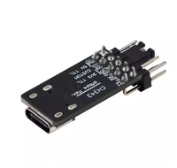Módulo CH343P USB a TTL/UART, USB a Puerto Serie Asíncrono de Alta Velocidad, Descargador Serial para Microcontroladores