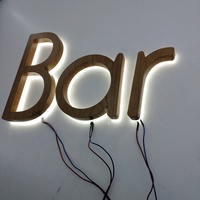 Enseigne lumineuse LED 3D personnalisée en acier inoxydable pour devanture de magasin, lettres canalées, signalétique extérieure pour bâtiments