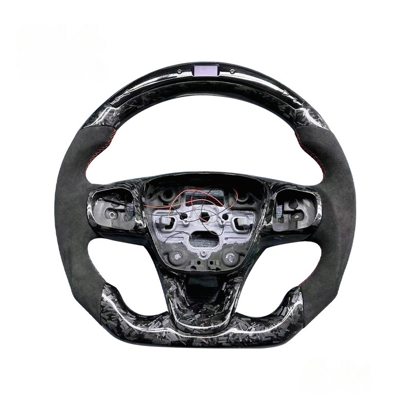 Carbono forjado + cuero perforado