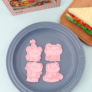 <span class=keywords><strong>Grenouille</strong></span> série dessin animé <span class=keywords><strong>grenouille</strong></span> Biscuit moule écologique en plastique lave-vaisselle bricolage fête <span class=keywords><strong>emporte</strong></span>-pièce - Product Image 3