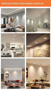 Kapalı ofis kullanımı için AC100-240V 7W LED spot Spotlight taban 120/38 derece Focos lamba 3000K/4000K/6000K Led ışık - Product Image 6