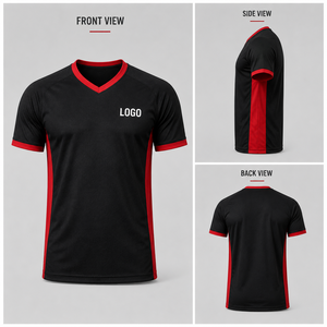 Camiseta Deportiva Personalizada para Hombre, Uniforme Deportivo de Secado Rápido, Camiseta de Entrenamiento, Fabricante de Ropa Deportiva con Etiqueta Privada OEM ODM - Product Image 5