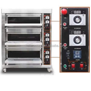 Four industriel électrique à 4 niveaux en acier inoxydable avec vapeur pour la cuisson des gâteaux et du <span class=keywords><strong>pain</strong></span> - Product Image 2