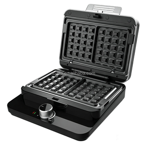 Aifa 3-en-1 Double Plaque Amovible, Meilleure Vente, Grille-Sandwich et <span class=keywords><strong>Gaufrier</strong></span> Électrique Antiadhésif <span class=keywords><strong>Professionnel</strong></span> pour Gaufres Belges - Product Image 3