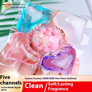 Perlas de Lavandería Concentradas Ecológicas de 8 Veces su Concentración, Diseño Nuevo, Forma Sólida, Detergente en Perlas, Alta Concentración de Jabón, Directo de Fábrica OEM/ODM - Product Image 4
