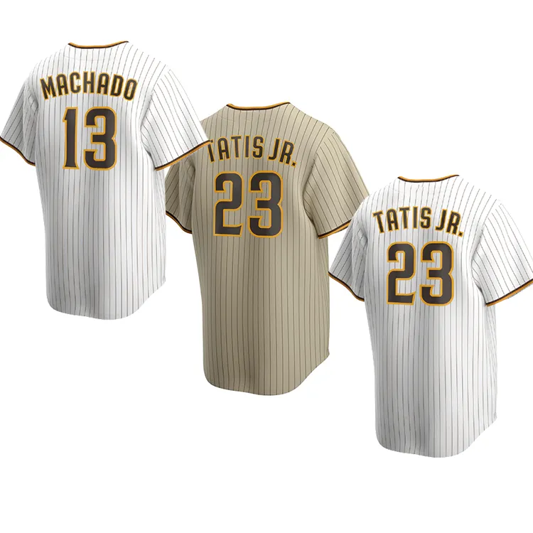 Männer San Diego Padre Baseball Polyester Stickerei Uniform 23 TATIS JR. 7 KIM 19 GWYNN Trikots Sport Custom Shirts