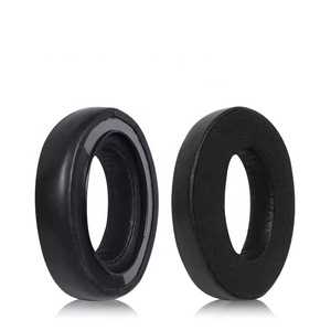 Coussinets de remplacement en cuir d'agneau perforé avec casque <span class=keywords><strong>Sennheiser</strong></span> <span class=keywords><strong>HD650</strong></span> HD660 S HD600 HD6XX HD58X HD580 HD565 HD545 HD535 - Product Image 5