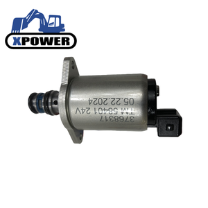 ระบบไฮดรอลิก Xpower วาล์วโซลินอยด์ควบคุมแบบไพล็อต 24V รุ่น 3768317 TM58401 393000M024 สำหรับรถเครน รถยก รถขุด รับประกัน 6 เดือน - Product Image 1