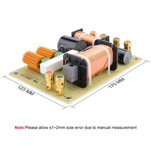 600W 2路音频分频器高音低音扬声器分频器专业分频器级滤波器，用于15英寸扬声器 - Product Image 6