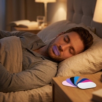 Bandes buccales de marque privée pour la réduction du ronflement et une meilleure qualité de sommeil, faible MOQ, bande adhésive nasale moyenne pour la respiration