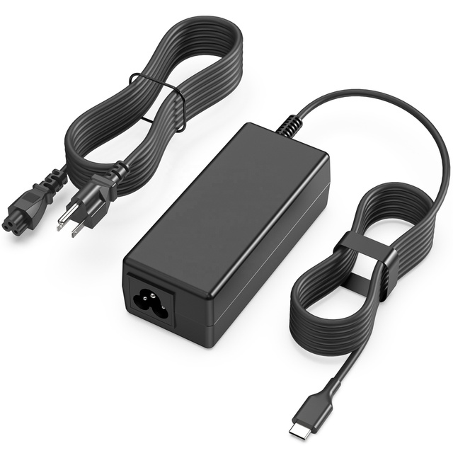 Universal 45W PD USB Type-C Fast Charging Laptop Power Adapter for Chromebook for for for Asus Series
