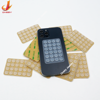 Support de Téléphone Portable en Gros, Adhésif pour Coque, Accessoire de Fixation, Grip Antidérapant en Silicone