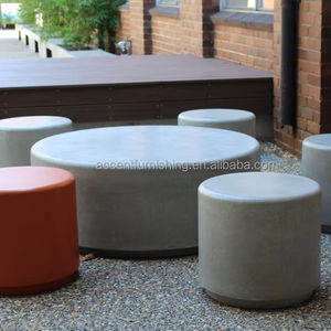 Maceta redonda grande GRC para plantas, árbol comercial, muebles de ocio, maceta, decoració<span class=keywords><strong>n</strong></span>, jardí<span class=keywords><strong>n</strong></span>, Patio, <span class=keywords><strong>banco</strong></span> - Product Image 1