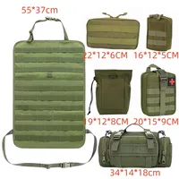 Sac de rangement tactique pour siège arrière de voiture Pioneer, sac de rangement suspendu multifonctionnel en nylon 55x37cm