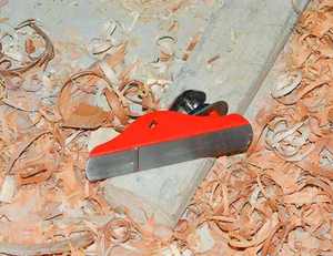 Raboteuse à bord manuelle, fond en acier tranchant, rabot à banc plat avec scie à main SK5 pour charpentier, outil de coupe pour le travail du bois, couteau de finition - Product Image 5
