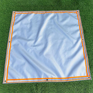 Custom Barbecue 36 'Rotondo Triple Strato Pozzo del Fuoco Tappetino Resistente Al Calore Bbq Griglia A Prova di Fuoco Mat - Product Image 6