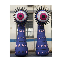 2025 nouveau monstre d'oeil gonflable, fleur d'oeil gonflable pour la décoration extérieure d'art de parc