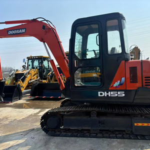 Doosan รถขุดตีนตะขาบ Dh55มือสองเครื่องขุดดินมือสอง Dh55เกาหลีใต้5.5ตัน - Product Image 1