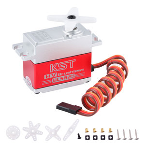 KST BLS825 V8.0 35kg.cm 0.11seg/60. Motor digital sin escobillas HV con engranajes metálicos DC6.0V-8.4V 70g 550-700 para helicópteros RC clase 50 - Product Image 6