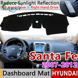 Alfombrilla antideslizante para salpicadero de coche, accesorios de protección de parasol para Hyundai <span class=keywords><strong>Santa</strong></span> <span class=keywords><strong>Fe</strong></span> 2007 2008 2009 2010 2011 2012 CM - Product Image 1