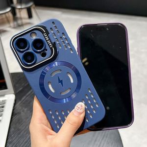 Nueva Funda Magnética para Teléfono con Diseño Deportivo y Disipación de Calor, con Soporte, para 17/16/15/14, Material TPU Suave - Product Image 3