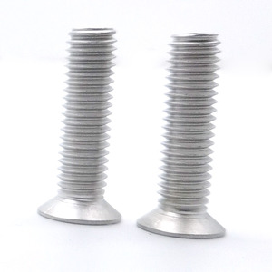 6061 6063 CSK Tornillos de máquina de aluminio <span class=keywords><strong>Allen</strong></span> de cabeza plana avellanada - Product Image 6