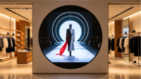 Écran vidéo LED rond P1.86, diamètre personnalisé, écran numérique d'intérieur pour la promotion de la marque, les expositions et les salles d'exposition