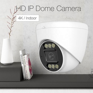 Màu đêm tầm nhìn PoE IP Dome Camera 4K 8MP kỹ thuật số mạng an ninh CCTV Camera cảm biến chuyển động âm thanh nhà trong nhà sử dụng - Product Image 2