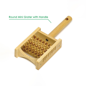Ralladores de rábano Daikon de bambú de fabricación japonesa, nueva herramienta de Cocina Casera para triturar verduras, Material Natural - Product Image 2