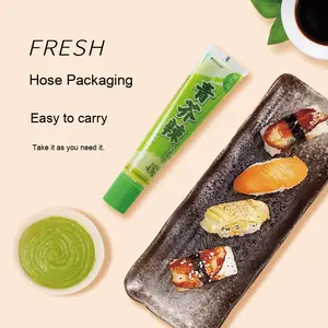 Paket kotak celup <span class=keywords><strong>Spicy</strong></span> oods saus Sushi masakan Jepang wassauce hijau Juyin - Product Image 1