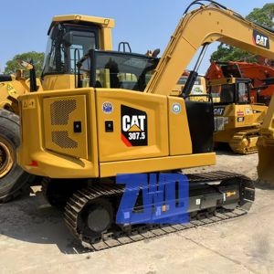 Originele 7.5ton Tweedehands Caterpillar Mini Graafmachine Gebruikt Kat Mini Digger Kat 307.5 Te Koop - Product Image 4