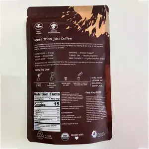 Private Label Mushroom Coffee Tea Espresso Immune System Booster Instant Coffee RYZE Coffee Powder