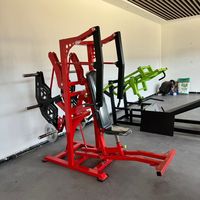 Machine à rangée basse pour Gym Fitness Lat Pulldown Bar Équipement chargé pour l'entraînement Lat Pull Down
