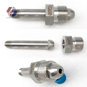 Adaptateur de <span class=keywords><strong>coupleur</strong></span> de connecteur de raccord de tuyau en acier inoxydable CGA-679 SUS316L pour mélanges de farine de cylindre en acier à <span class=keywords><strong>gaz</strong></span> - Product Image 5