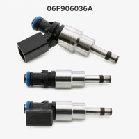 Inyector de Combustible 06F906036A 0261500020 con Conector para Audi A3 A4 TT VW GTI Jetta 2.0T, Boquilla de Inyector de Combustible