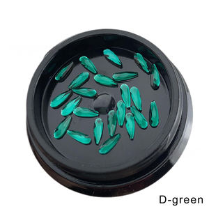 1袋 シャイニング クリスタル ダイヤモンド トゥースジェム 鉛フリー 歯科材料 2x6mm ペアシェイプ DIY 歯用ジュエリー - Product Image 3