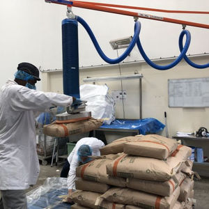 Grúa Pórtico Tipo H y Sistema de Rieles para Instalación de Paneles Sándwich y Dispositivo Elevador por Vacío para Apilado de Sacos de Cemento - Product Image 3