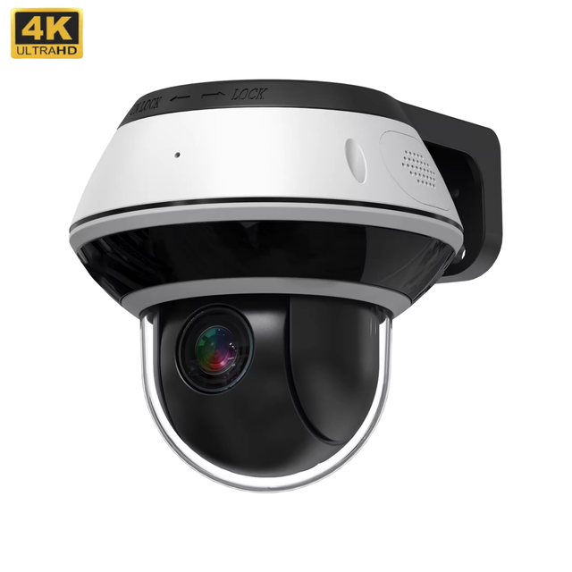 Xmeye 4K HD Ptz Security IP Camera 4X Optical Zoom Smart AI Tracking Explosion-Proof Outdoor Wireless Home Security POE NVR