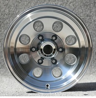 Rines YQ Todoterreno 5X139.7 6x139.7 para Autos de Pasajeros, 15 Pulgadas 8j 10j ET -30 -48, 6 Birlos, para Camionetas Chevy y Dodge