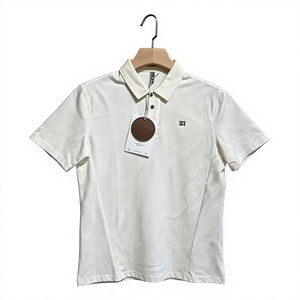 <span class=keywords><strong>Polo</strong></span> estiva da uomo con risvolto, maniche corte, stampa trendy, casual, giovanile, versatile, tinta unita. - Product Image 4