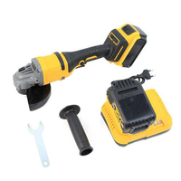 Meuleuse d'angle électrique professionnelle DIY - Batterie au lithium sans balais rechargeable durable, polissage coulissant, découpe, usage industriel